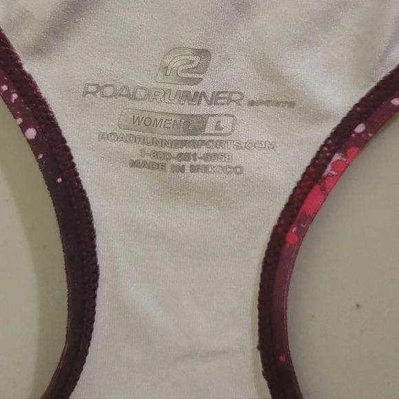 Roadrunner Sports Women's Racerback Multi-color Tank size Large - Picture 9 of 10